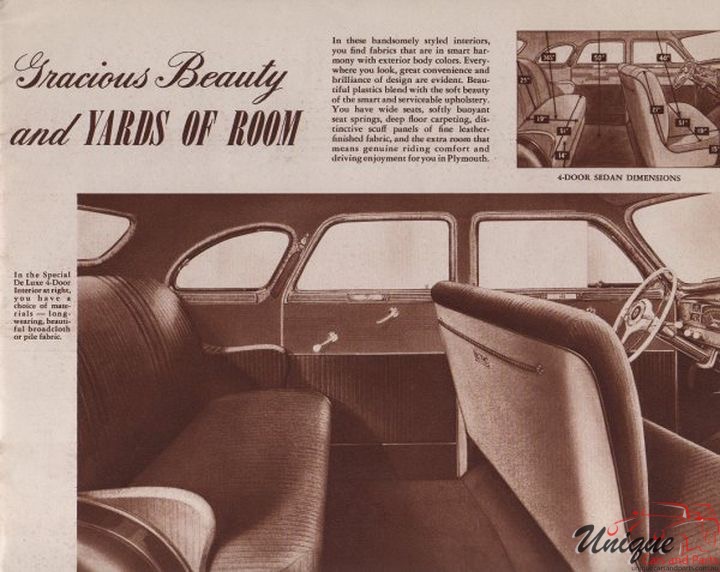 1942 Plymouth Brochure Page 13